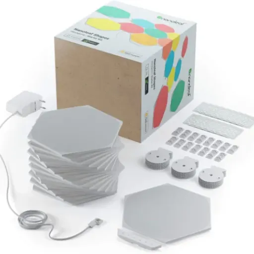 Nanoleaf Shapes Hexagon Starter Kit Review: cool wall lights for people who actually like tinkering