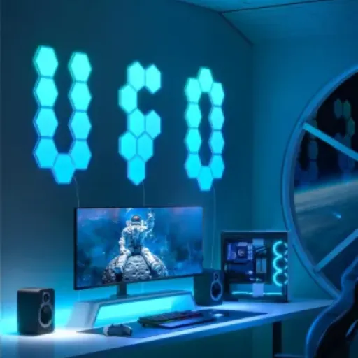 Govee Glide Hexa Panels Review: fun smart wall lights for gamers and home offices (if you can swallow the price)