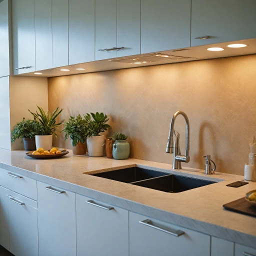 Enhancing Your Kitchen with Under Cabinet Lighting and Built-in Outlets