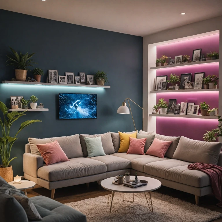 Enhancing Your Space with Wireless Remote LED Lights