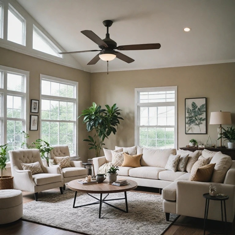 Enhancing Your Home with Stylish White Ceiling Fans Featuring Lights