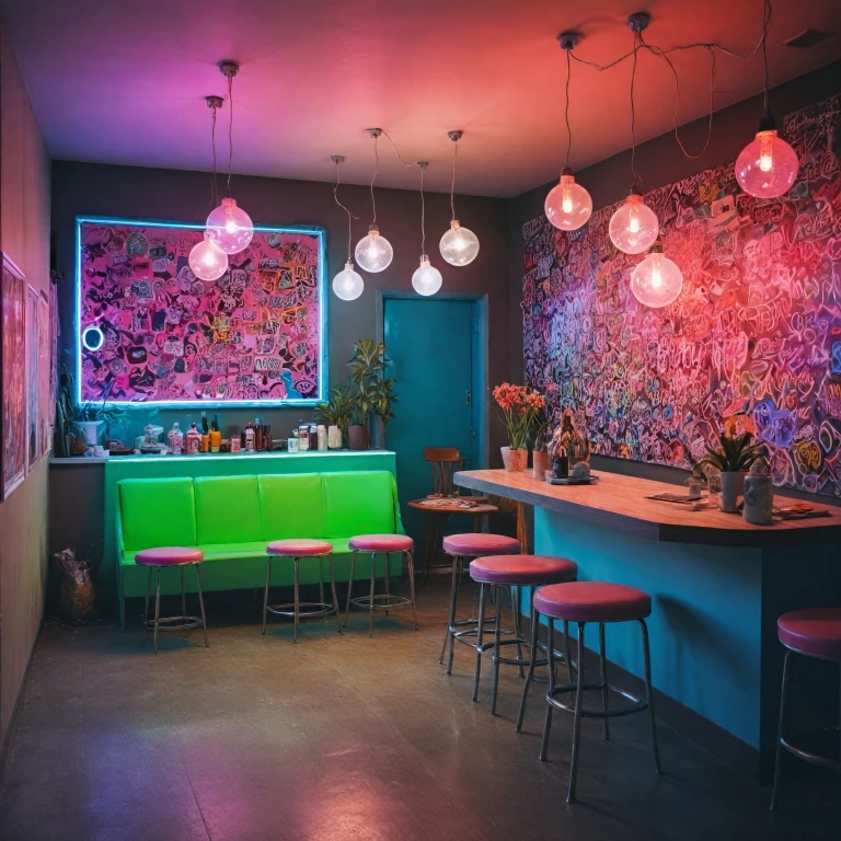 Illuminate Your Space with Neon Light Bulbs