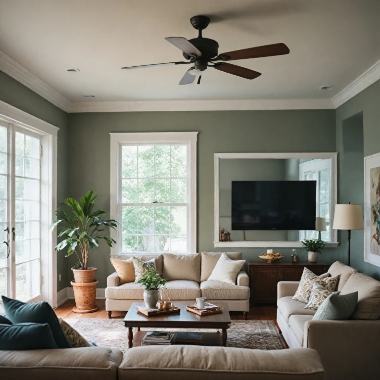 Enhance Your Home with Ceiling Fans Featuring Built-in Heaters