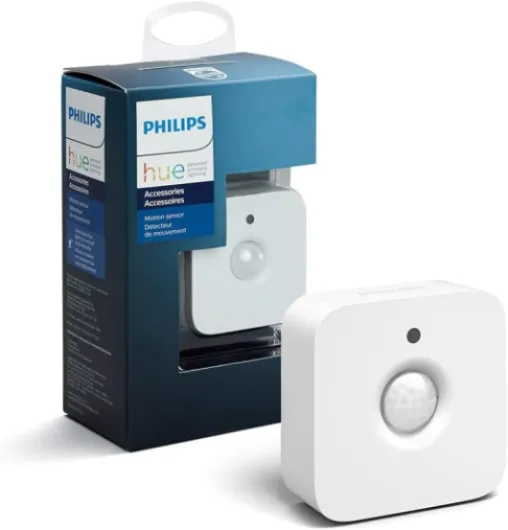 Motion Sensor - Exclusively for Philips Hue Smart Lights - Requires Hue Bridge - Easy, No-Wire Installation