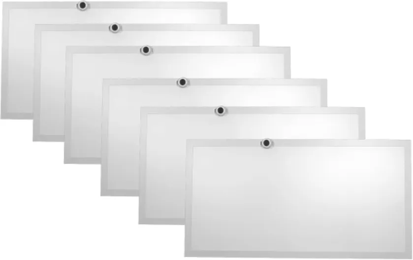 LED & Lighting Solutions - 2x4 LED Panel w/Occupancy/Motion/Daylight Harvesting Sensor Light, (6 Pack) Power & CCT Selectable 30W/40W/50W/60W/72W, 2700K,3500K,4000K, 5000K,6000K DLC