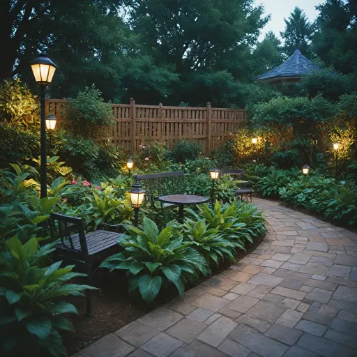 Enhancing your outdoor space with fences equipped with solar lights