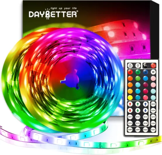 Led Strip Lights 32.8ft Kit with Remote and Power Supply Color Changing 32.8 ft