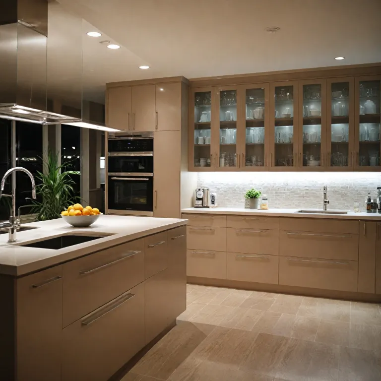 How to enhance your cabinets with led tape cabinet lighting