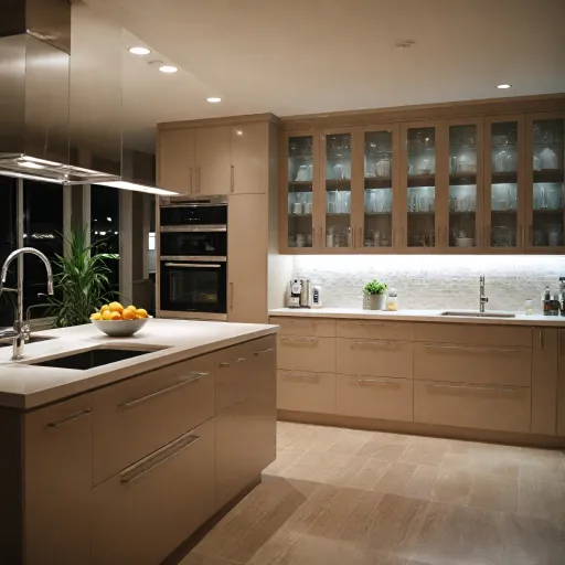 How to enhance your cabinets with led tape cabinet lighting