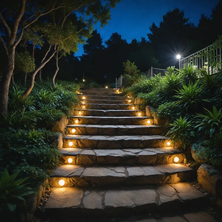 How to enhance your outdoor steps with LED lighting