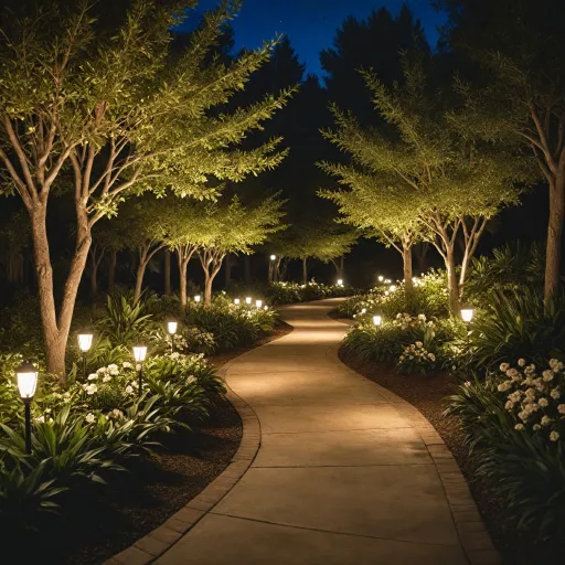 How to enhance your garden with outdoor lighting steps