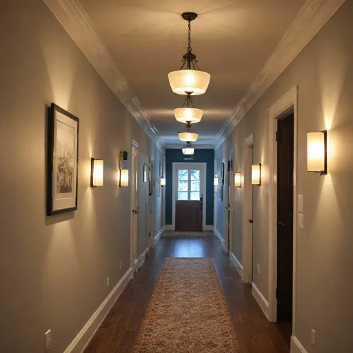 Brighten your space with creative hallway lighting ideas