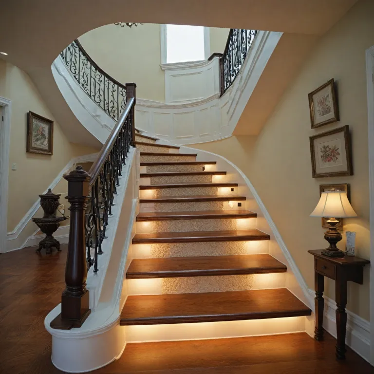 How to enhance your stairs with lighting for safety and style