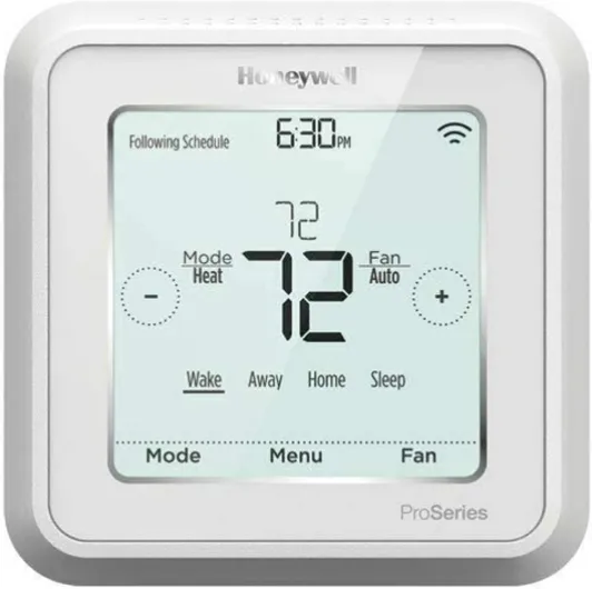 Honeywell Home TH6320ZW2003 T6 Pro Z-Wave Only Progammable, Low Voltage, with up to 3 Heat/2 Cool Heat Pump or 2 Heat/2 Cool Conventional with Extended 5-Year Warranty, White, Non Wi-Fi Compatible