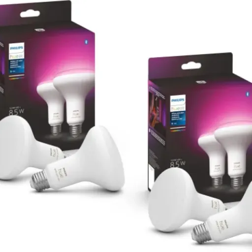 Philips Hue Smart 85W BR30 Review: bright, colorful, and pricey but reliable