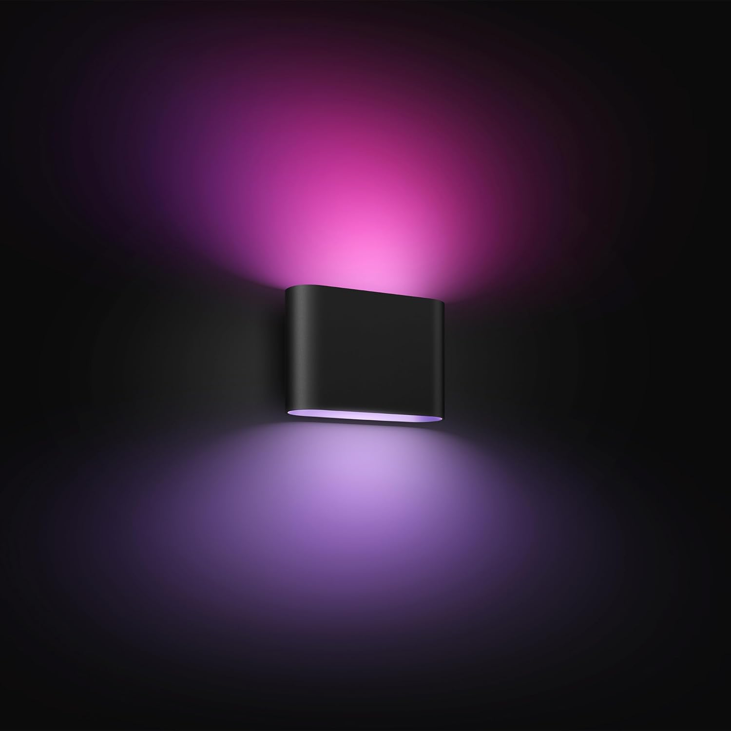 Dymera Smart Indoor and Outdoor Wall Light - Two Individually Controllable Beams of Light - Secure Connection, Control from Anywhere - 16 Million Colors - Outdoor Use Requires Hue Bridge Dymera 1 Pack