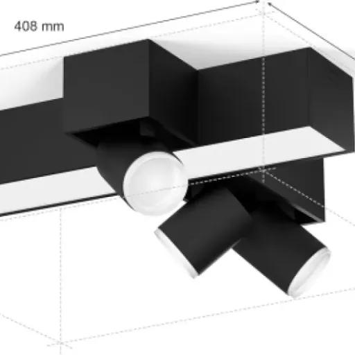 Philips Hue Centris 3-Piece Cross Review: a bright, pricey ceiling lamp for Hue addicts