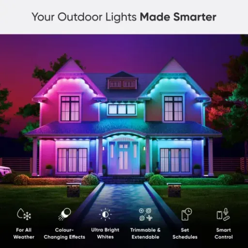 Nanoleaf Matter Smart Permanent Outdoor Wall Lights Review: flashy garden lights with a few smart home headaches