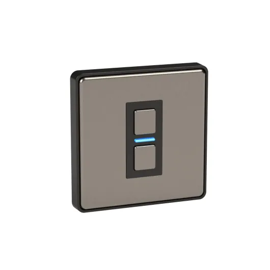 LP21MK2 Smart Dimmer with Energy Monitoring, 1 Gang, Stainless Steel - Works with Alexa, Google Assistant, HomeKit - iOS & Android Compatible Stainless Steel 1 Gang Dimmer New 2023 Model