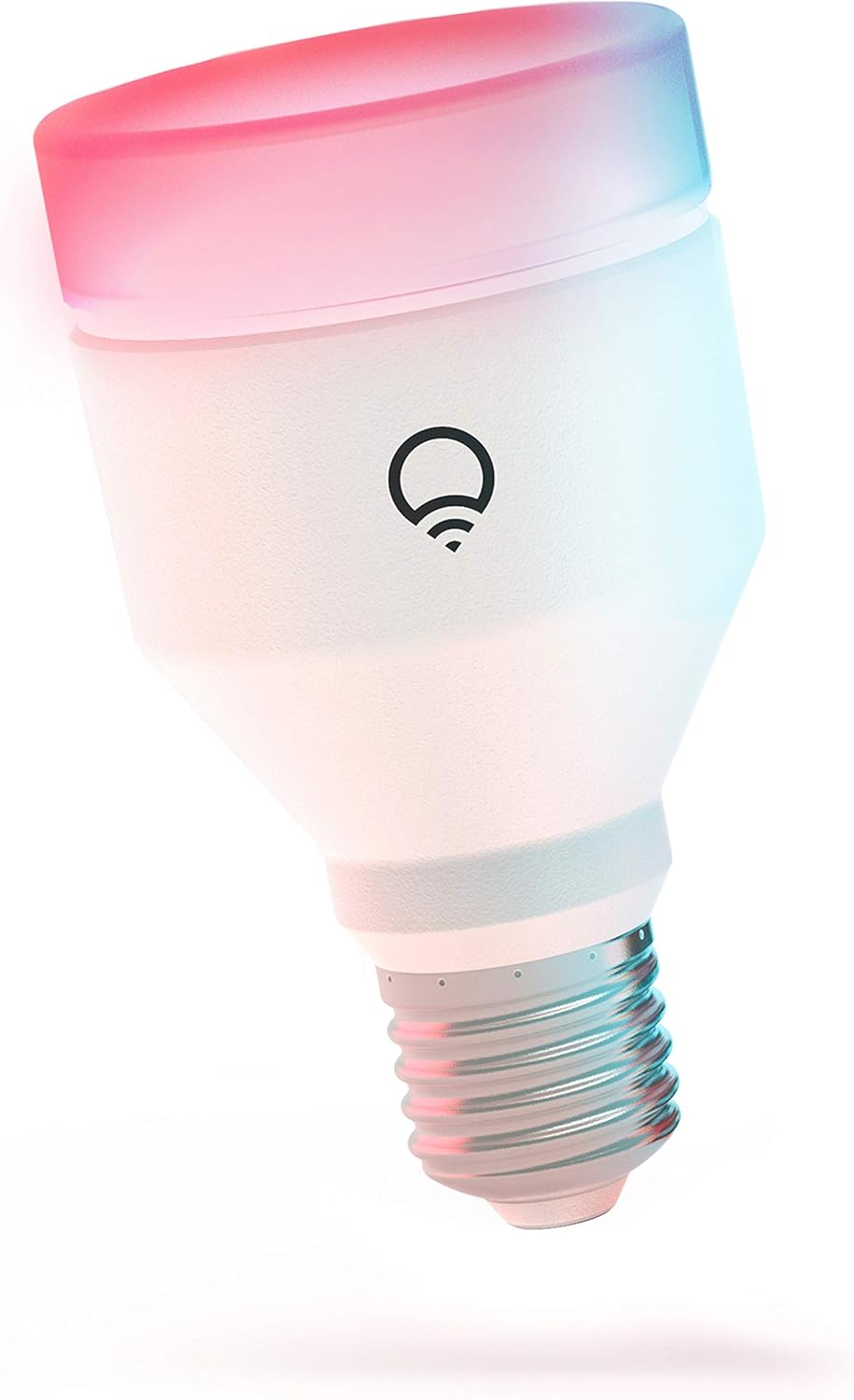 Color, A19 1100 lumens, Wi-Fi Smart LED Light Bulb, Billions of Colors and Whites, No Bridge Required, Compatible with Alexa, Hey Google, HomeKit and Siri 1 Pack White