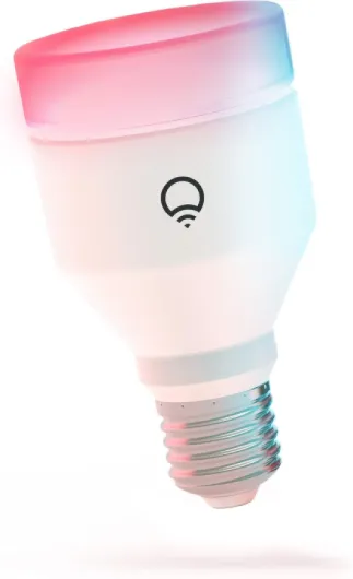 Color, A19 1100 lumens, Wi-Fi Smart LED Light Bulb, Billions of Colors and Whites, No Bridge Required, Compatible with Alexa, Hey Google, HomeKit and Siri 1 Pack White