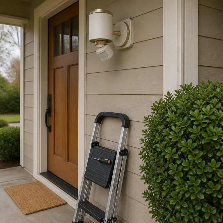 Motion sensor smart lights for the front porch: the false-trigger fix that takes 90 seconds