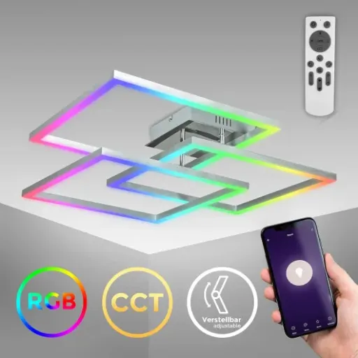 B.K.Licht Smart LED Ceiling Light Review: a bright, versatile panel with slightly annoying smart features