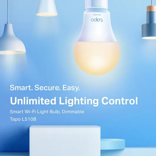 L510B WiFi Smart Bulb, B22 Smart Light Bulb, 8.3W (60W), Dimmable, Energy Saving, Schedule & Timer, Away Mode, Energy Saving, Preset for Convenience, Voice Control with Alexa & Google 1 Pack
