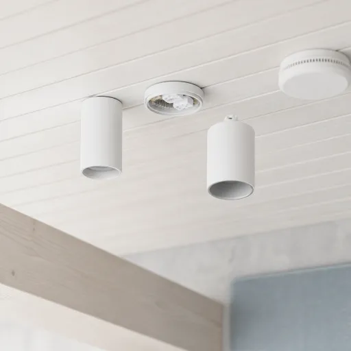 How mini cylinder ceiling lights elevate smart ceilings in every room