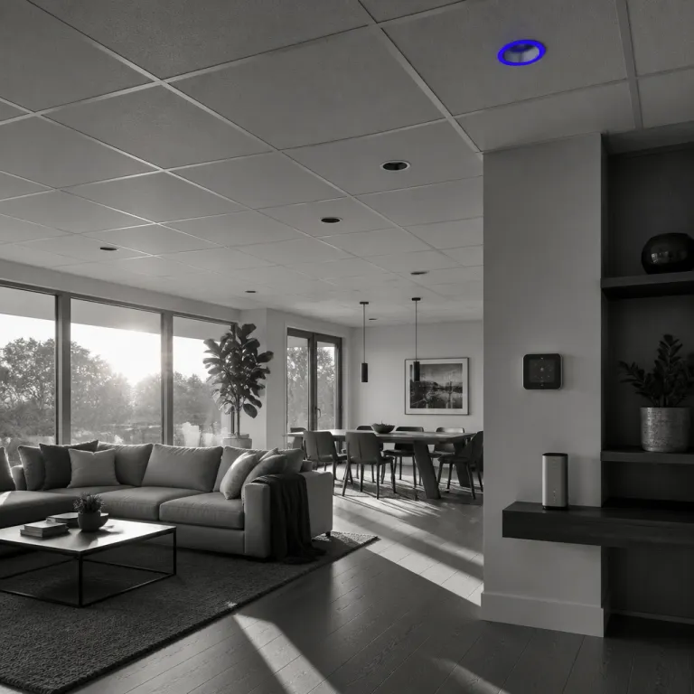 Smart recessed lights for T‑bar ceilings in modern connected homes