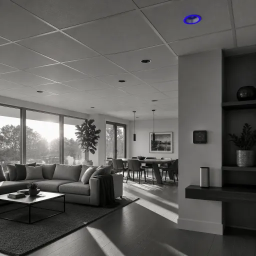 Smart recessed lights for T‑bar ceilings in modern connected homes