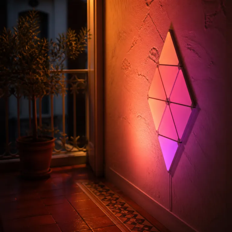 How smart home lighting transforms naples living with Nanoleaf