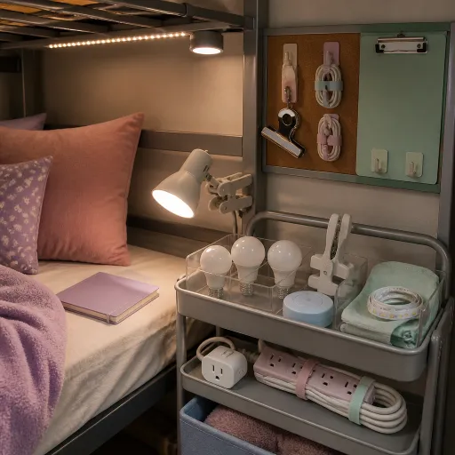 Dorm lighting on a student budget: compact smart bulbs and desk setups that survive a shared room